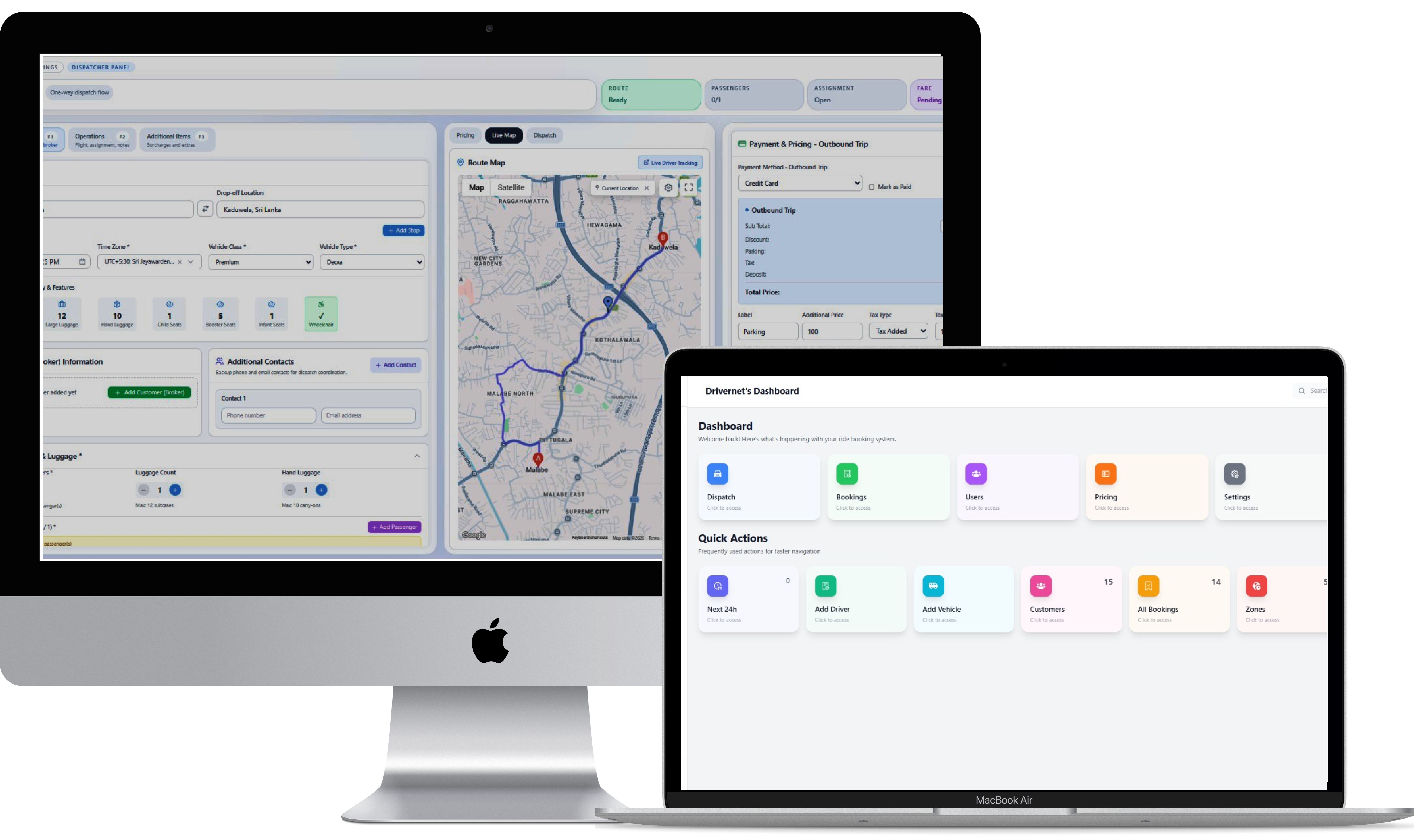 Ride360 Dashboard